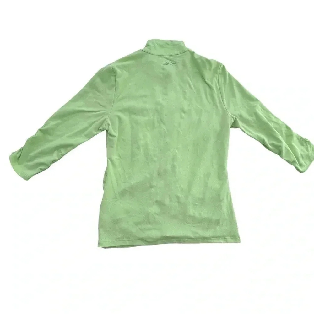Calvin Klein Lime Green Women's performance jacket: size small - Picture 2 of 10